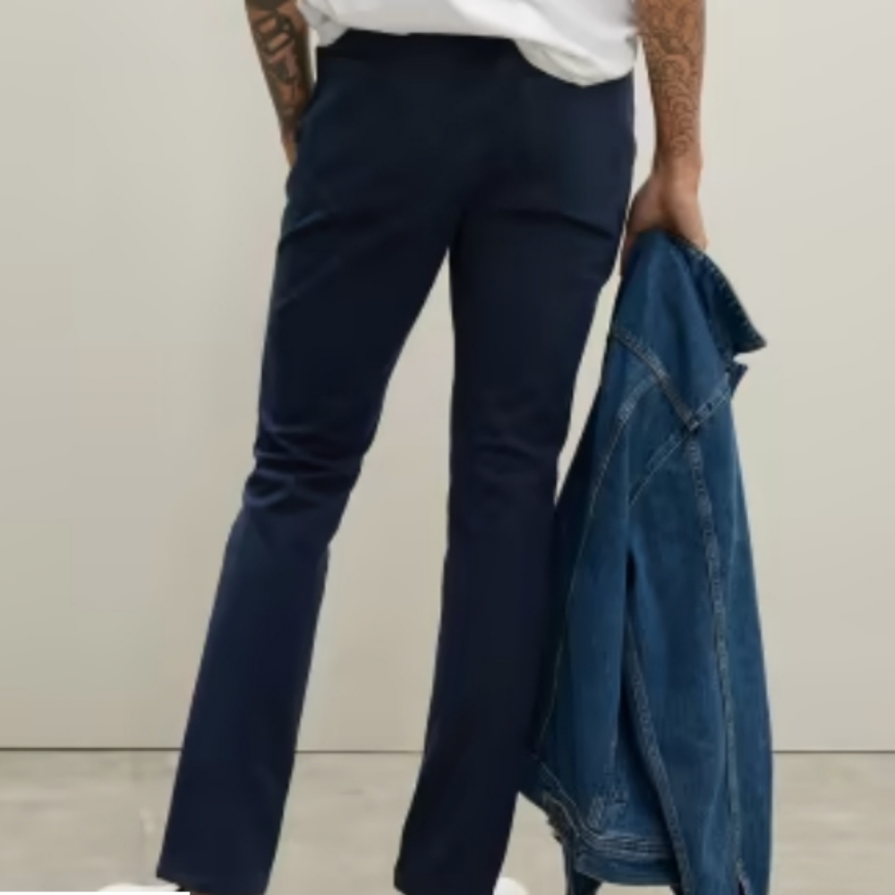 Everlane Mens Navy Performance Pocket Pant sz 29x30 - Picture 2 of 6